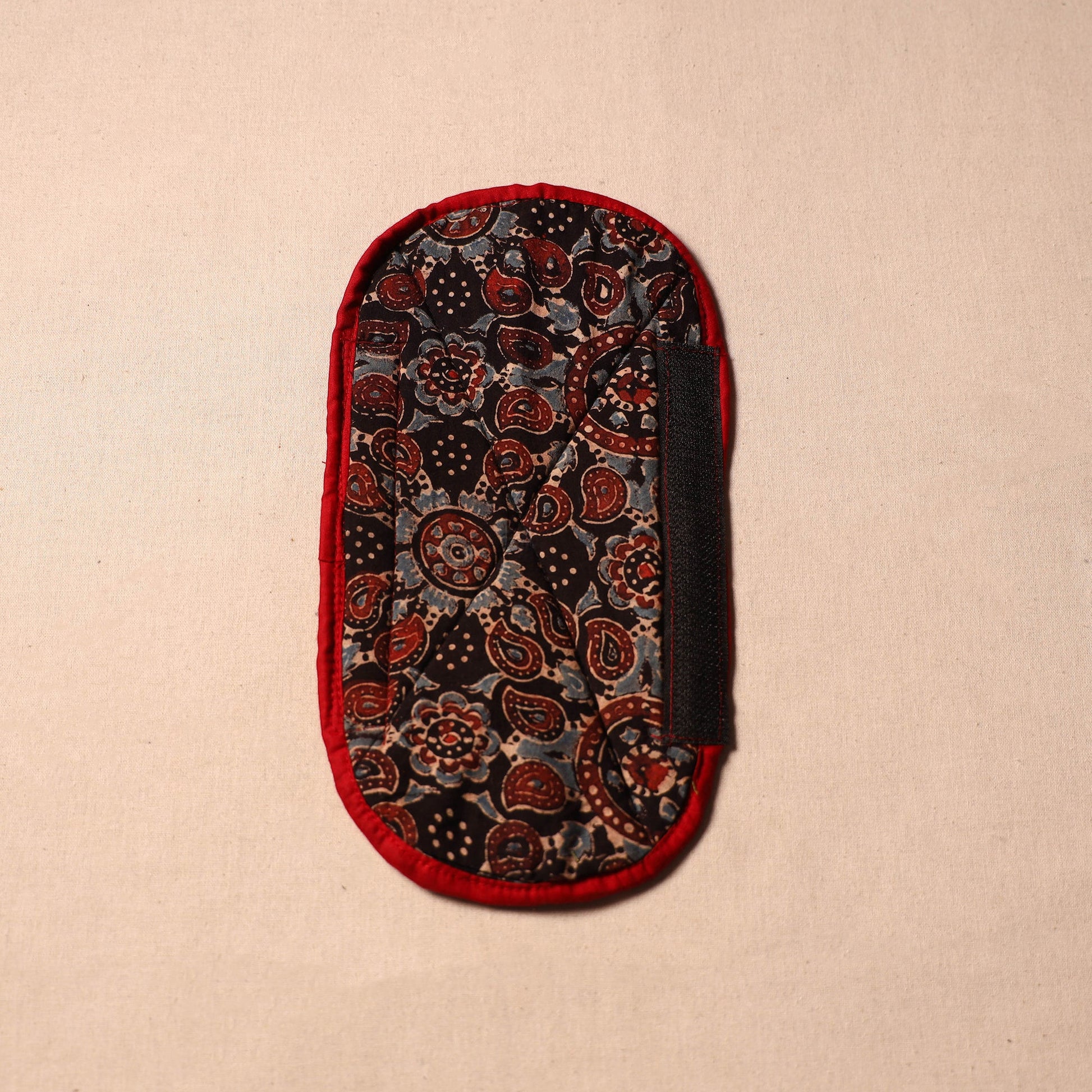 Black - Handmade Cotton Fridge Handle Cover 107