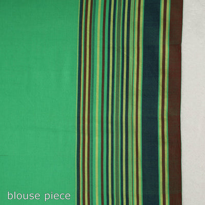 Green - Organic Kala Cotton Bhujodi Handloom Saree