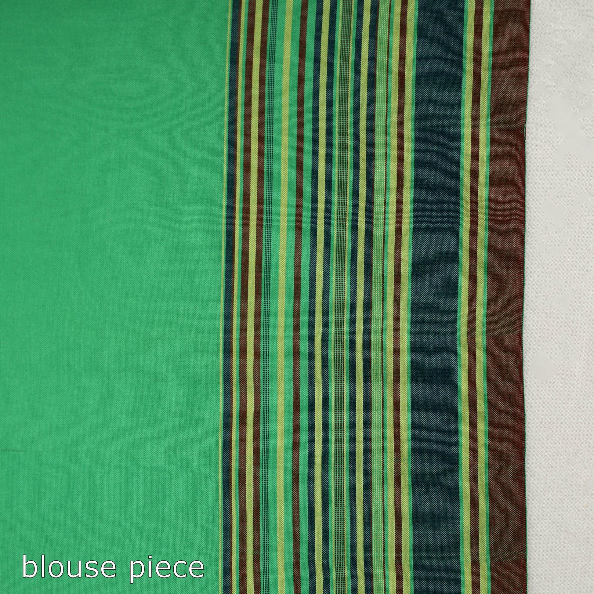 Green - Organic Kala Cotton Bhujodi Handloom Saree