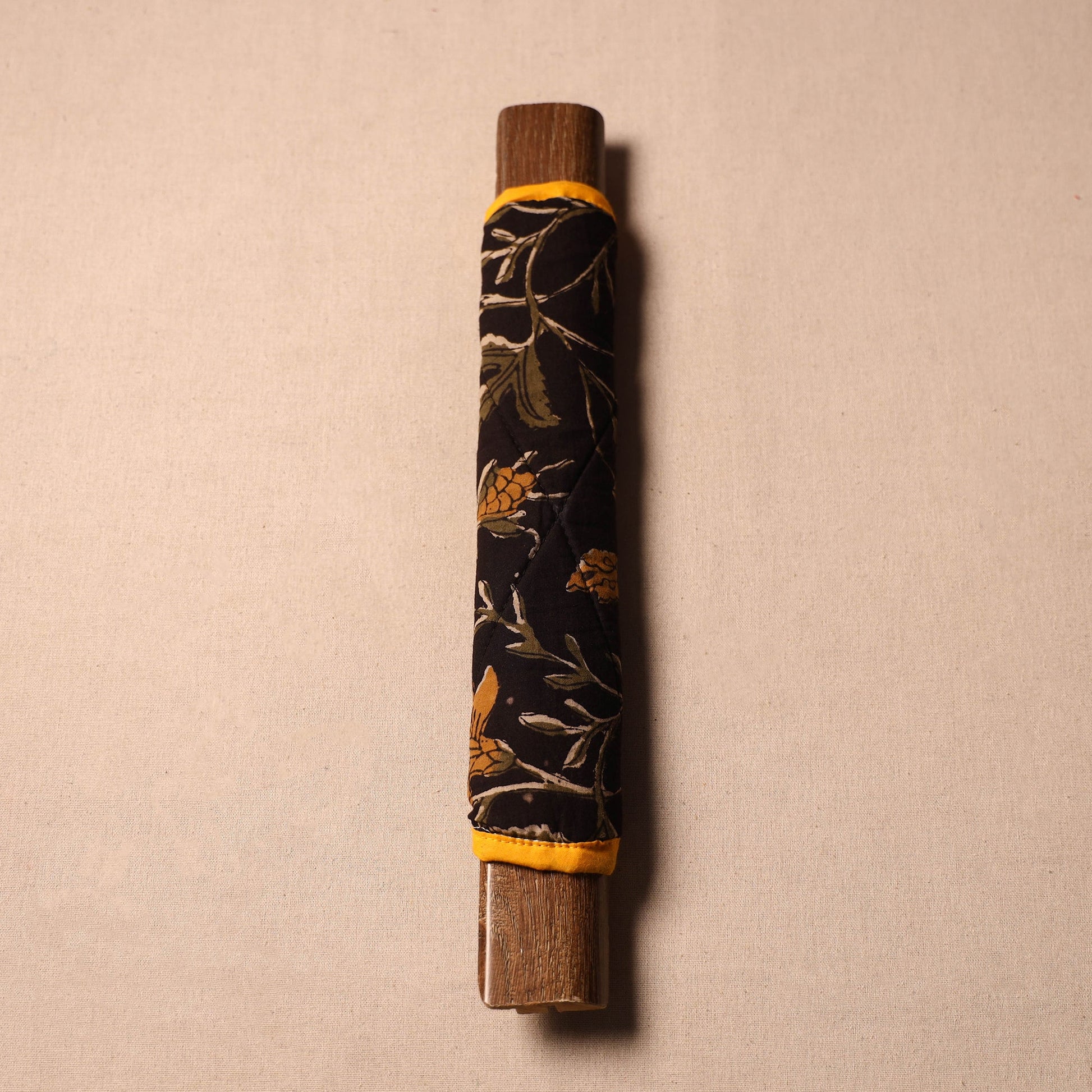 Black - Handmade Cotton Fridge Handle Cover 136