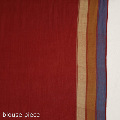 Brown - Organic Kala Cotton Bhujodi Handloom Saree