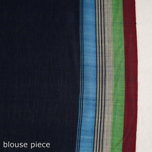 Brown - Organic Kala Cotton Bhujodi Handloom Saree