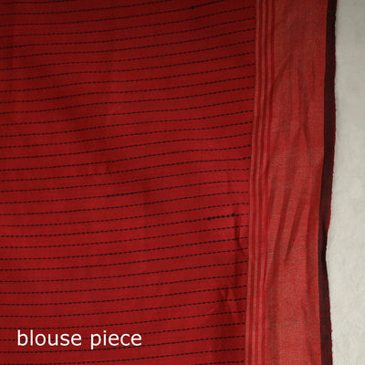 Black - Bhagalpuri Pure Desi Tussar Silk Handloom Saree with Zari Border