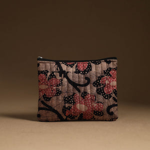 Brown - Handmade Cotton Utility Pouch (Set of 3) 24