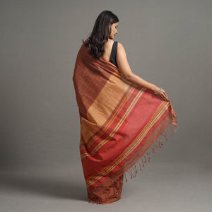 Brown - Buti Cotton Handloom Saree 97