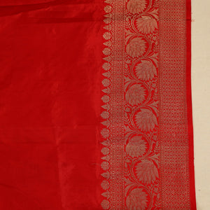 Brown - Banarasi Handloom Pure Katan Silk Kaduwa Zari Buti Saree