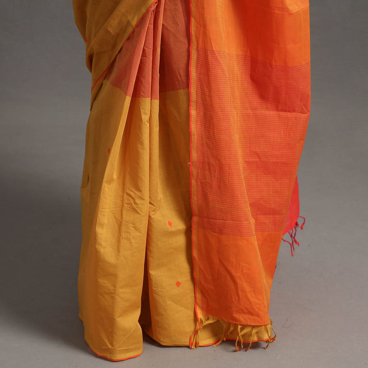 Half and Half Buta Cotton Handloom Saree 121