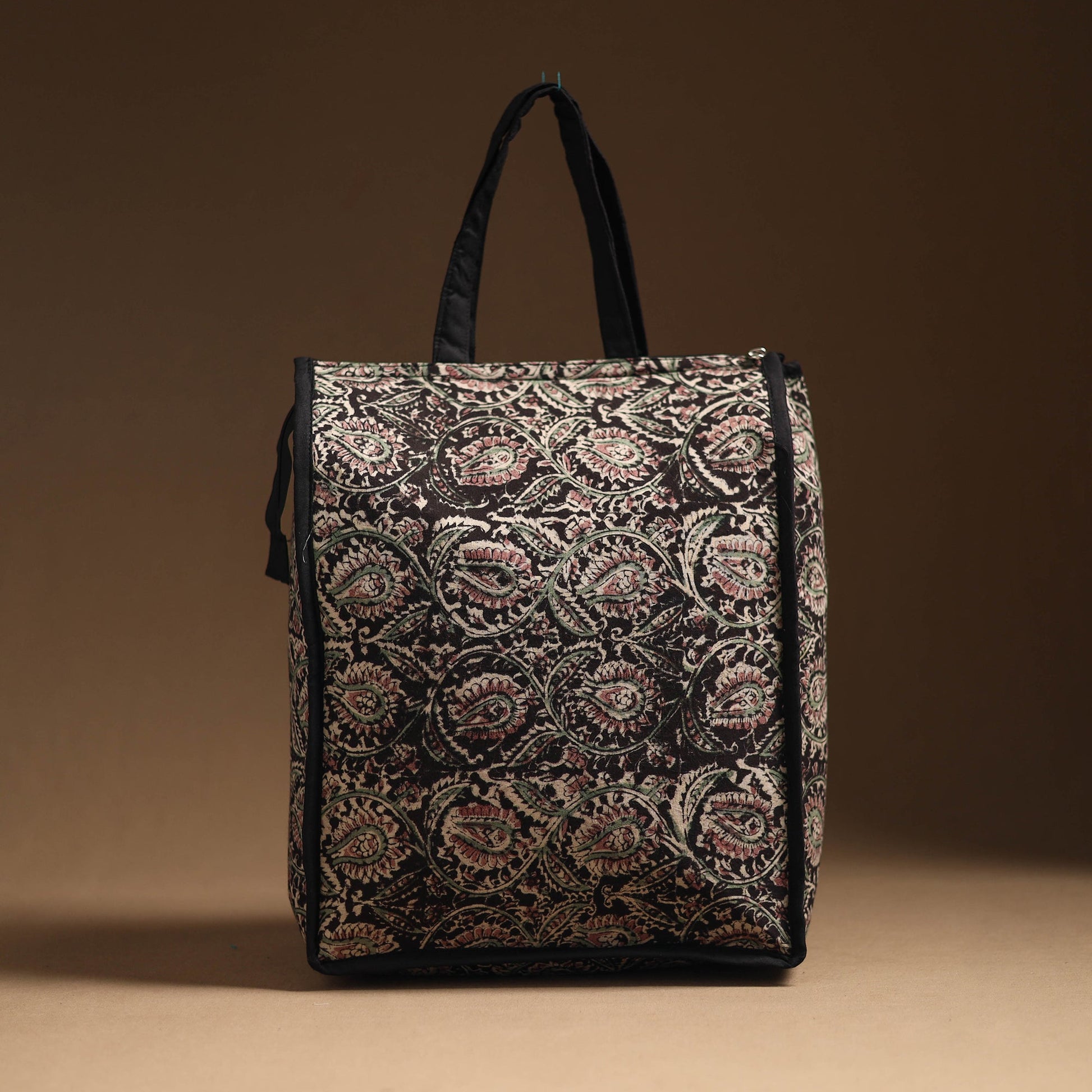 Black - Handcrafted Cotton Shopping Bag 23