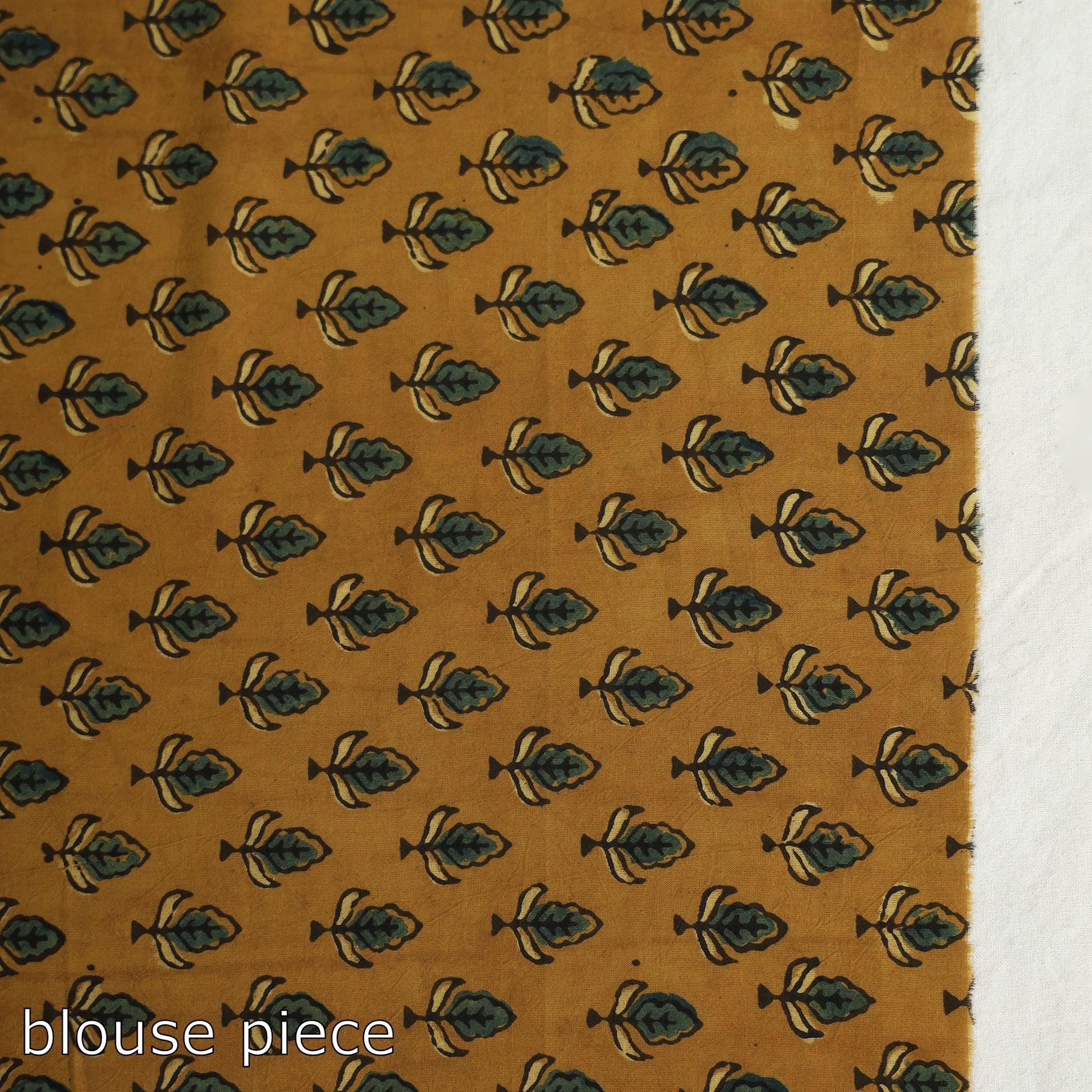 Green - Mangalagiri Stripe Cotton Handloom Saree with Ikat Blouse