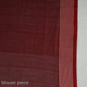 Black - Traditional Handloom Maheshwari Silk Cotton Saree  59