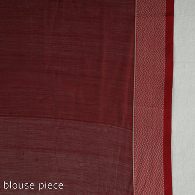 Black - Traditional Handloom Maheshwari Silk Cotton Saree  59