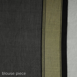 Black - Traditional Handloom Zari Work Maheshwari Silk Saree 63
