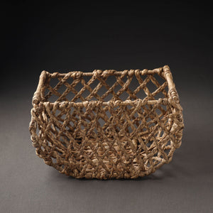 Brown - Handcrafted Organic Water Hyacinth Posh Basket