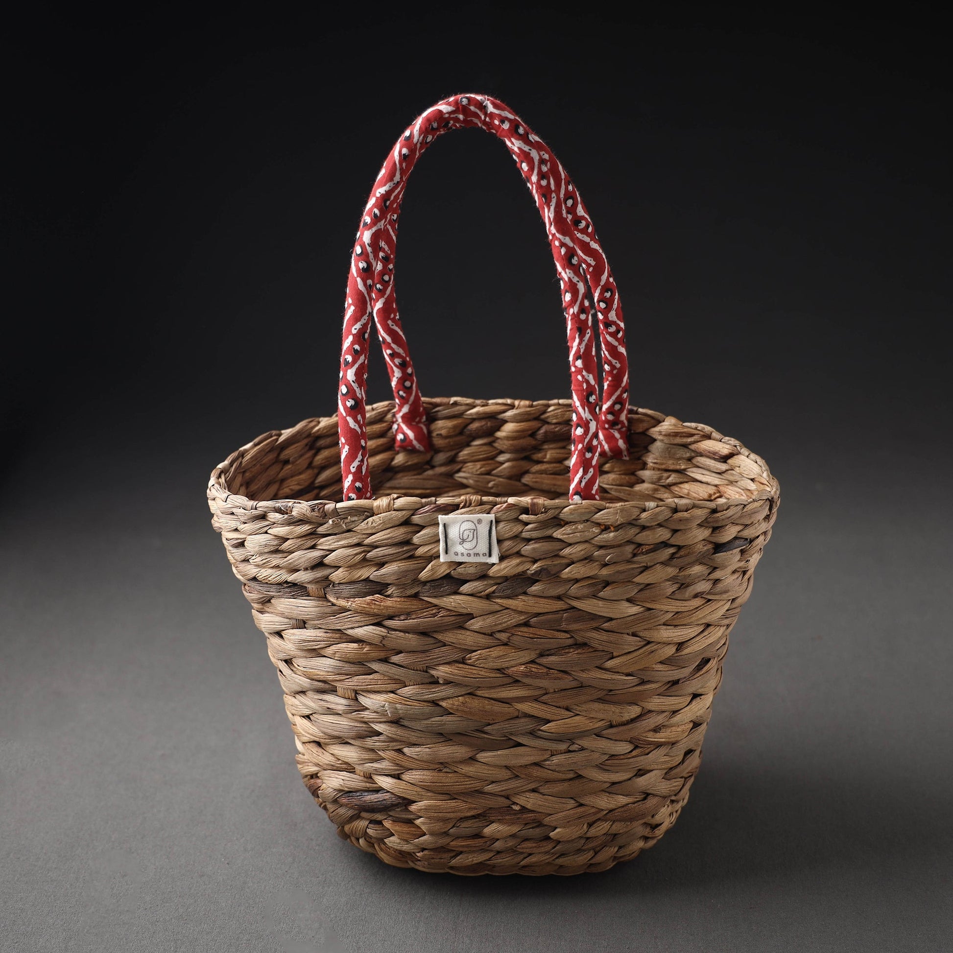 Brown - Handcrafted Organic Water Hyacinth Magnificent Basket