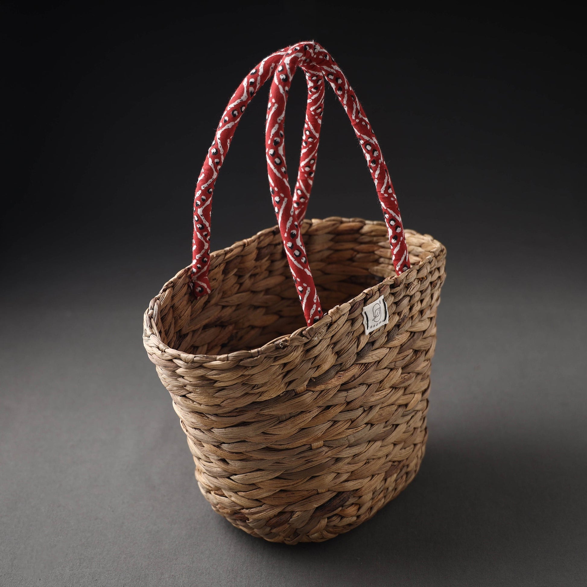 Brown - Handcrafted Organic Water Hyacinth Magnificent Basket