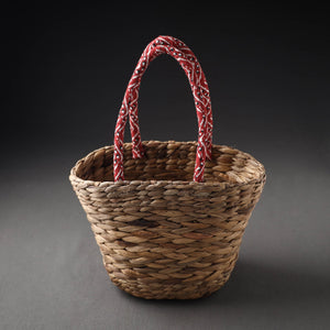 Brown - Handcrafted Organic Water Hyacinth Magnificent Basket