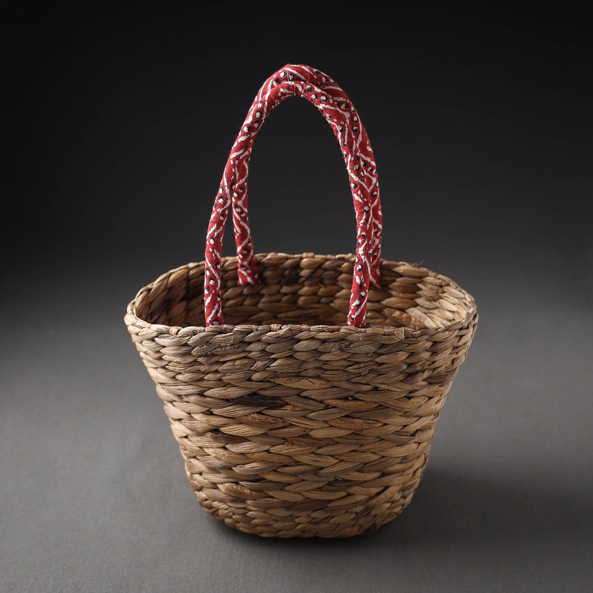 Brown - Handcrafted Organic Water Hyacinth Magnificent Basket