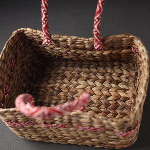 Brown - Handcrafted Organic Water Hyacinth Basket