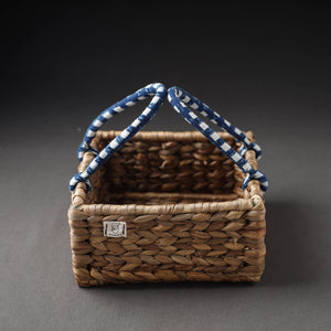 Brown - Handcrafted Organic Water Hyacinth Regal Basket