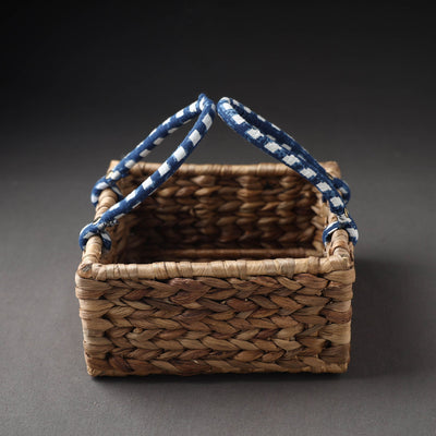 Brown - Handcrafted Organic Water Hyacinth Regal Basket