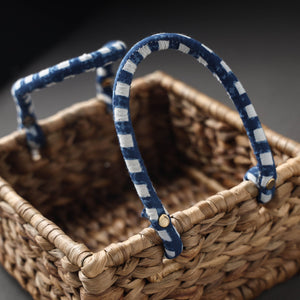 Brown - Handcrafted Organic Water Hyacinth Regal Basket