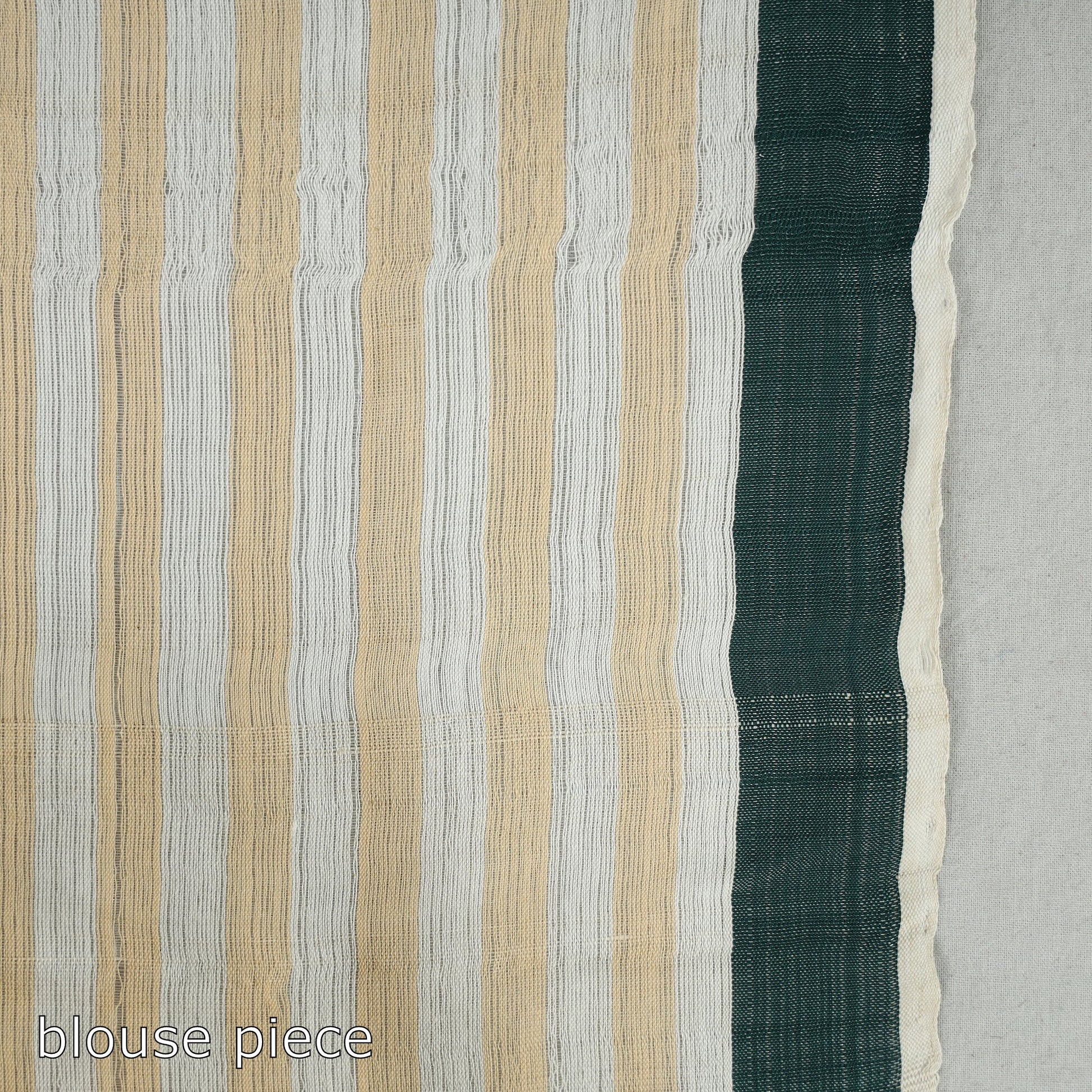 Brown - Assamese Nuni Silk Mising Handloom Saree 02