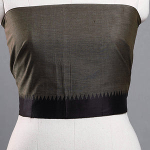 Brown - Dharwad Cotton Blouse Piece 42