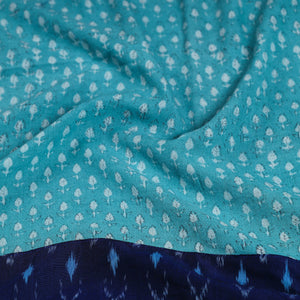 Block Print Woollen Akola Blouse Piece 24