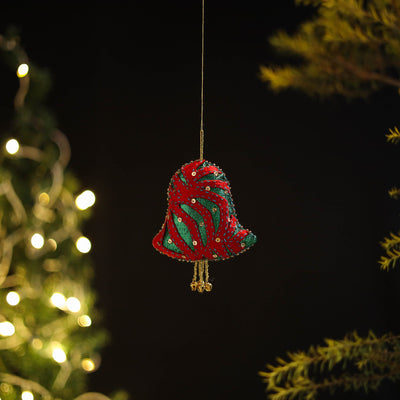 Bell Felt Ornament - Handmade Christmas Decor 36