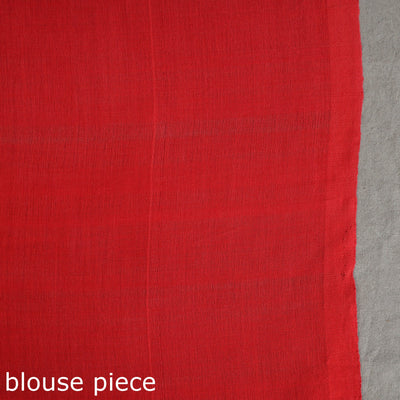 Black - Pochampally Ikat Weave Handloom Cotton Saree