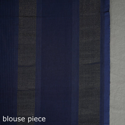 Green - Pochampally Ikat Weave Pure Handloom Cotton Saree 08