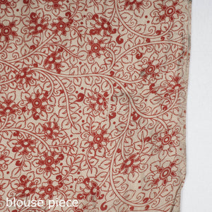 Multicolor - Kalamkari Printed Silk Cotton Saree