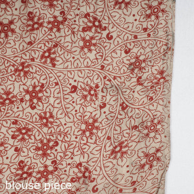 Multicolor - Kalamkari Printed Silk Cotton Saree
