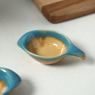 Blue - Ceramic Dip Bowls (Set of 2)