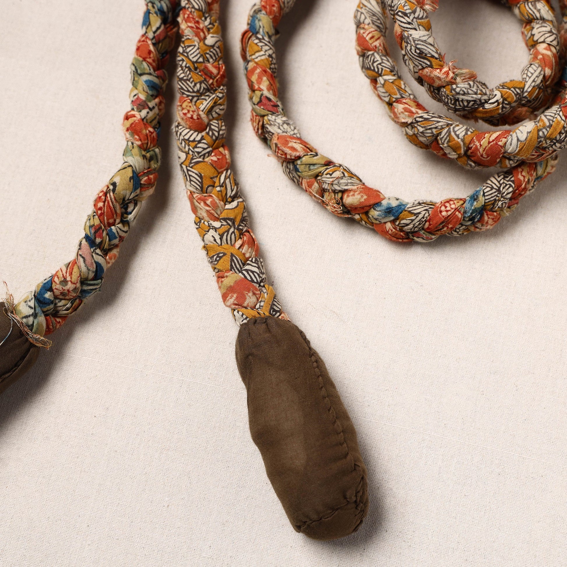 Handmade Upcycled Fabric Skipping Rope 13