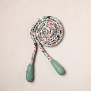 Handmade Upcycled Fabric Skipping Rope 18