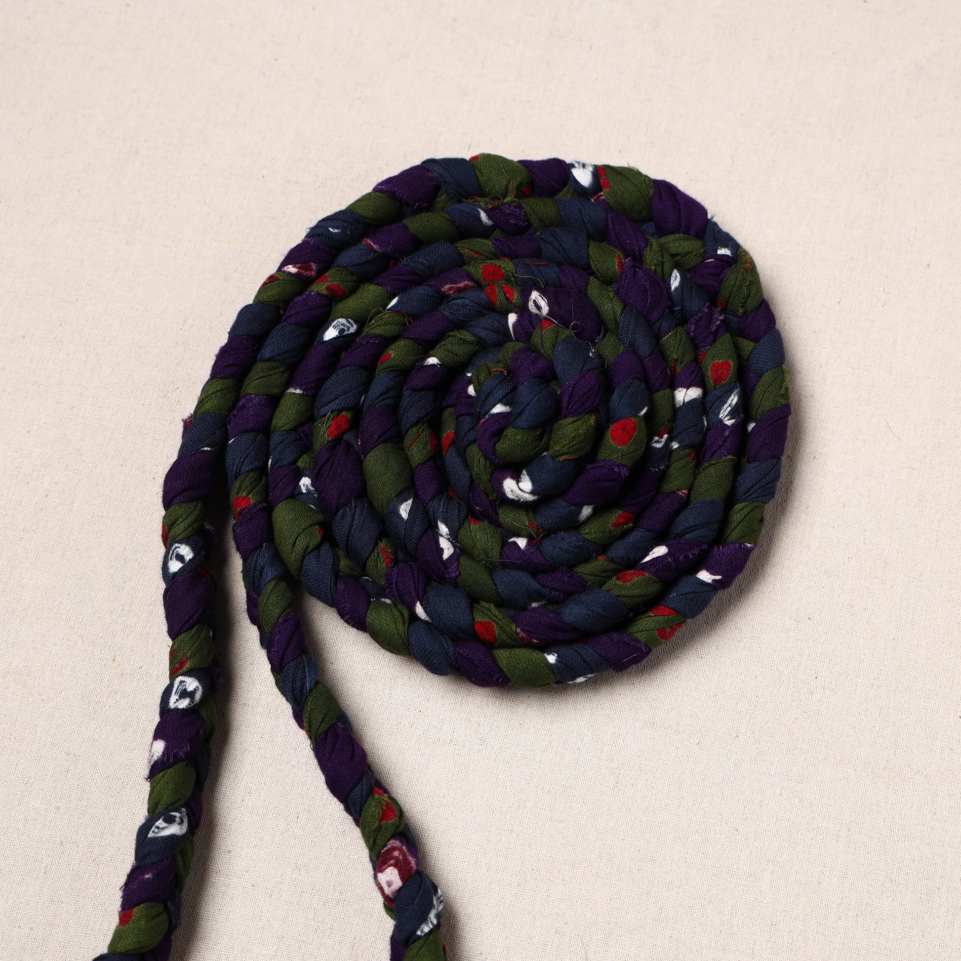 Handmade Upcycled Fabric Skipping Rope 22