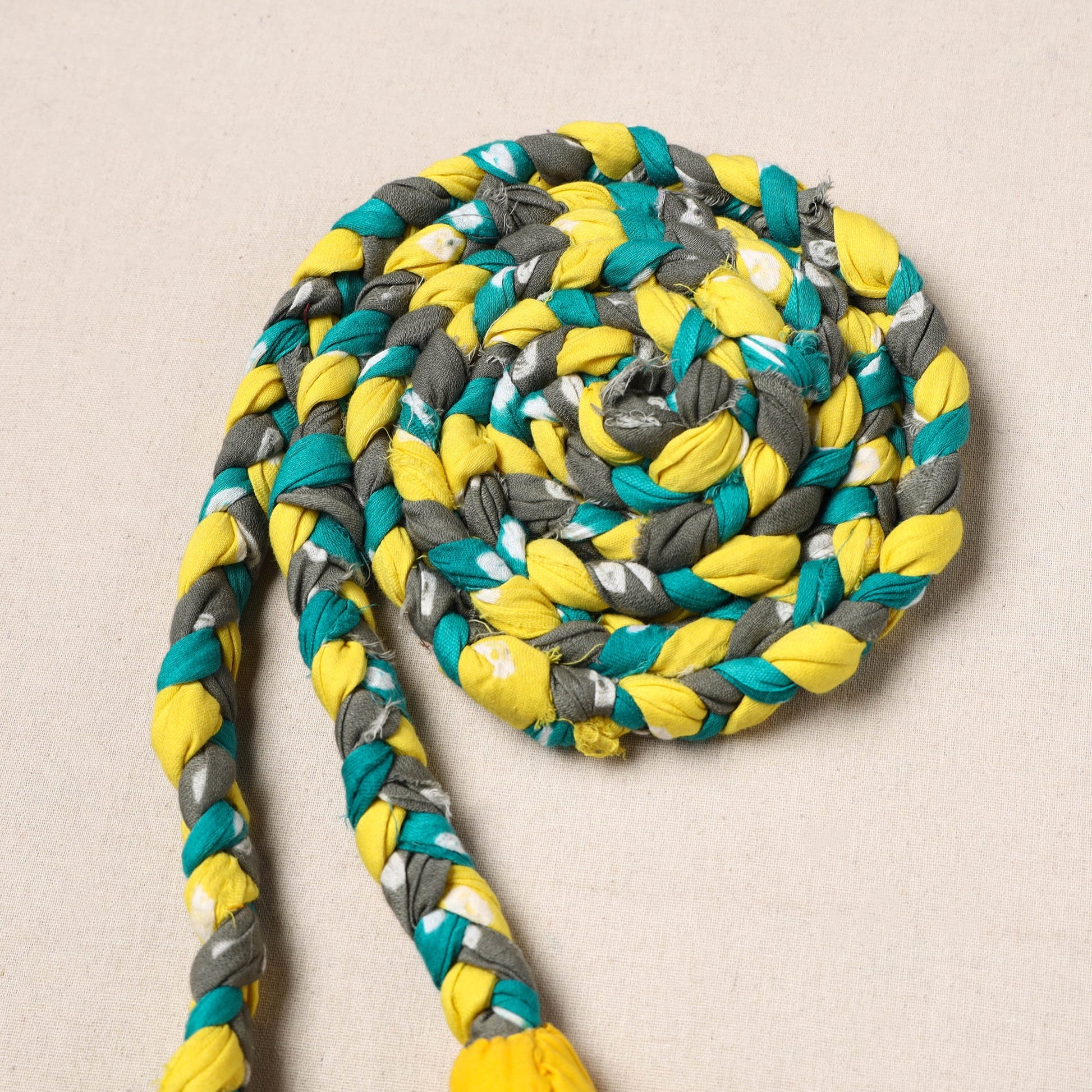 Handmade Upcycled Fabric Skipping Rope 25