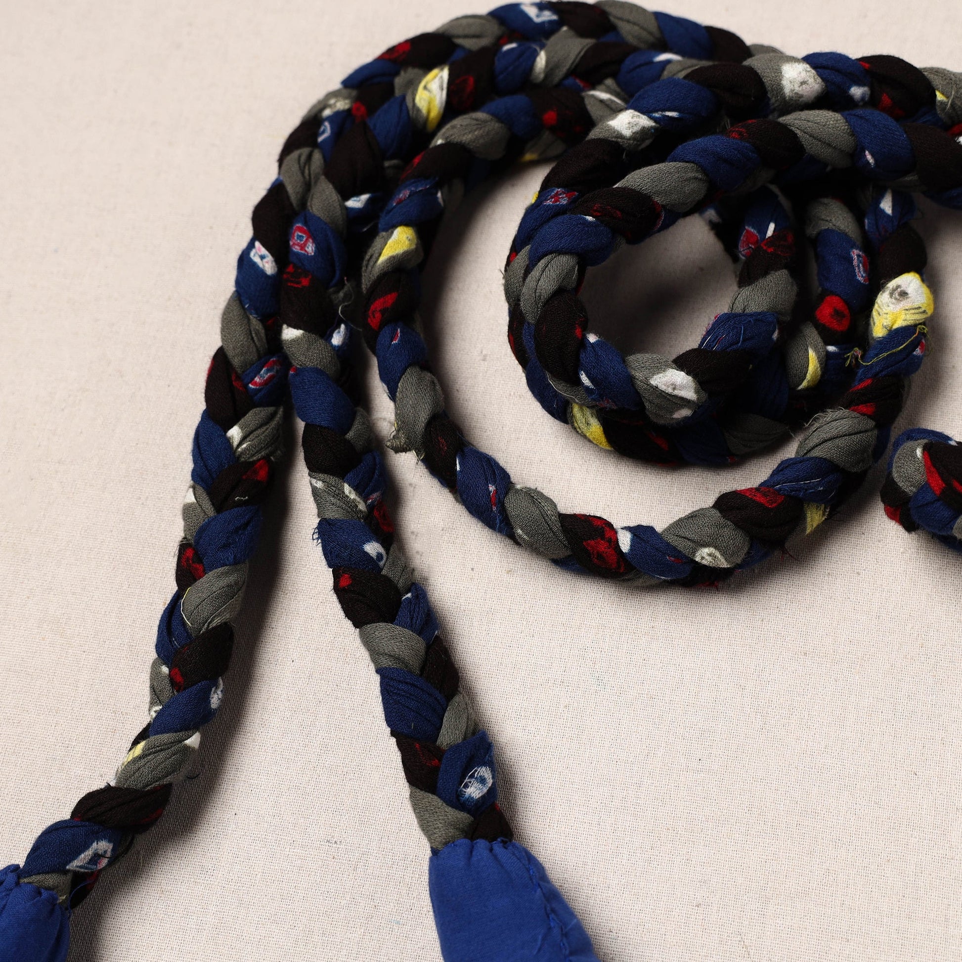 Handmade Upcycled Fabric Skipping Rope 30