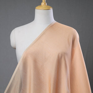 Brown - Maheshwari Silk Cotton Pure Handloom Fabric