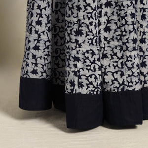 Blue - 24 Kali Patchwork Batik Print Cotton Long Skirt 18
