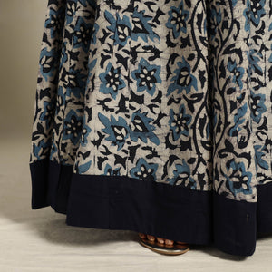 Blue - 24 Kali Patchwork Batik Print Cotton Long Skirt 23