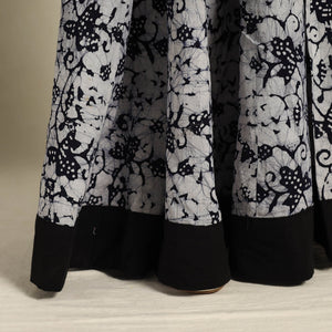 Black - 24 Kali Patchwork Batik Print Cotton Long Skirt 31