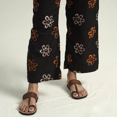 Beige - Cotton Hand Batik Print Kurta Set 12
