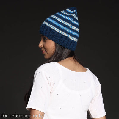 Brown - Kumaun Hand Knitted Woolen Cap