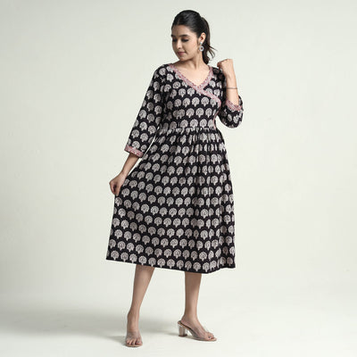 Bagh Block Printed Cotton Dress