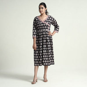 Bagh Block Printed Cotton Dress