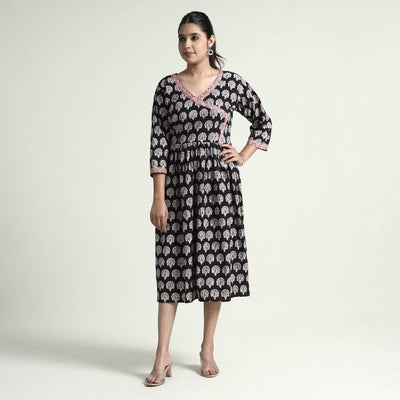 Bagh Block Printed Cotton Dress