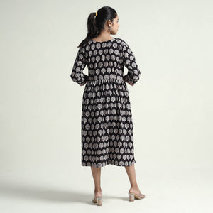 Bagh Block Printed Cotton Dress