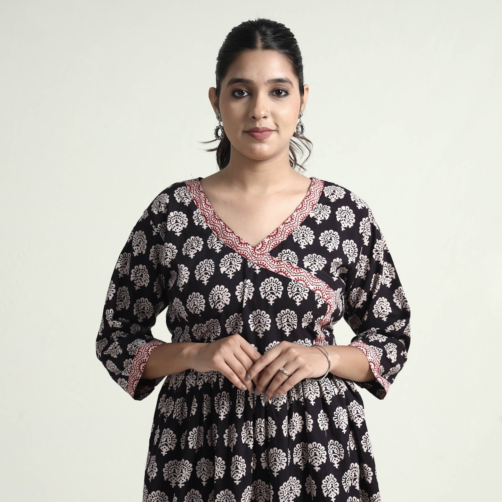 Bagh Block Printed Cotton Dress